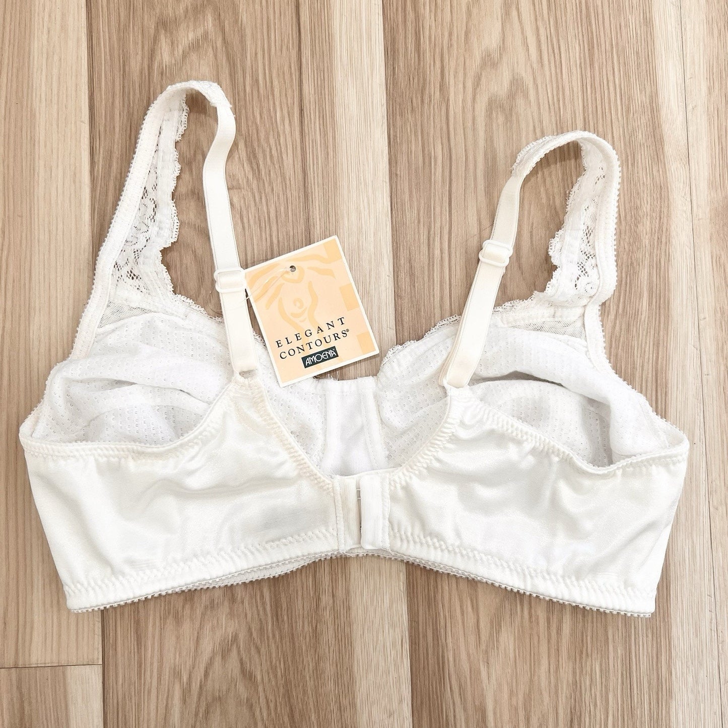 Amoena Annabelle 34C Mastectomy Pocket Bra Soft Cup White 2126 Post Surgery
