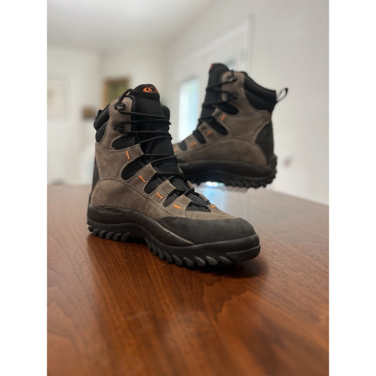 Salomon Contagrip Clima-Dry Mens Hiking Boots Size 8.5 Gray YYII-S8
