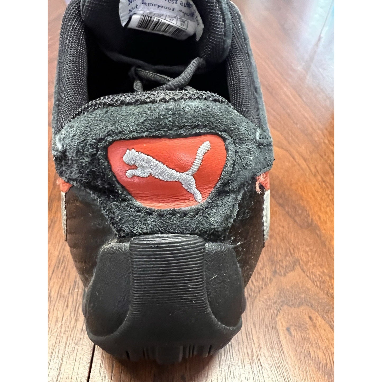 Puma Speedcat OG Sneaker Black and Red Men’s Size 13 Suede Upper Racing Inspired