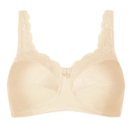 Amoena Annabelle 36D Mastectomy Pocket Bra Soft Cup Nude 2126 Post Surgery
