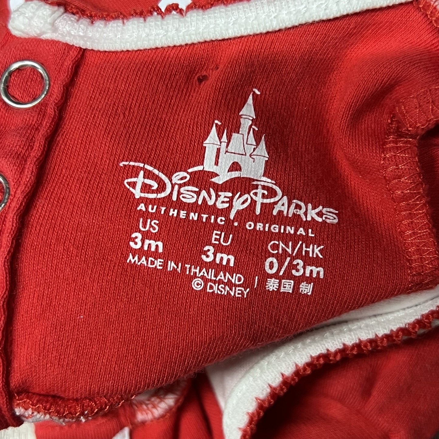 Disney Parks Newborn 3 mo Minnie Mouse Born To Be Famouse Baby Girl Dress