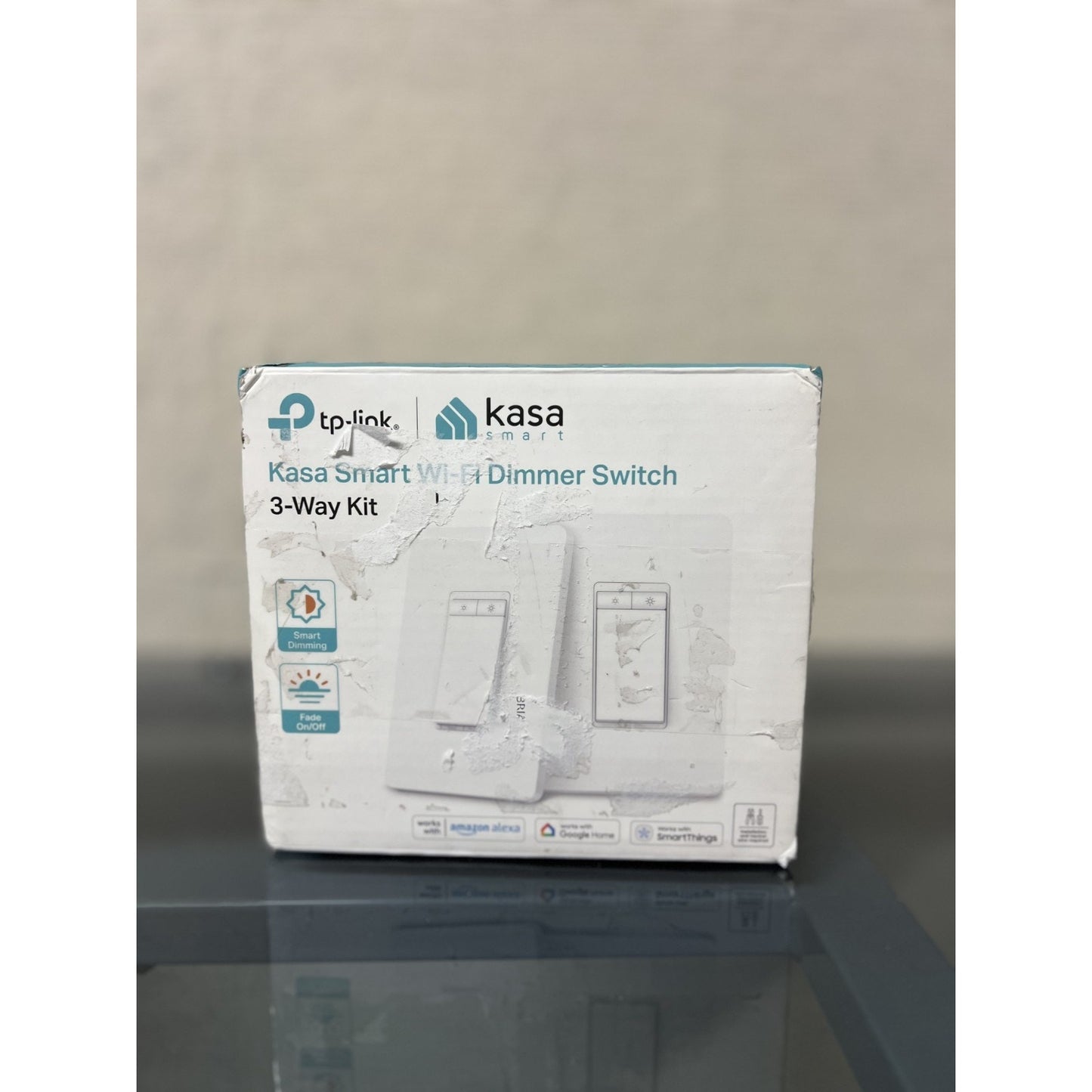 Tp-Link Kasa Smart Wi-Fi Dimmer Switch Model KS230 Alexa Googl SmartThings