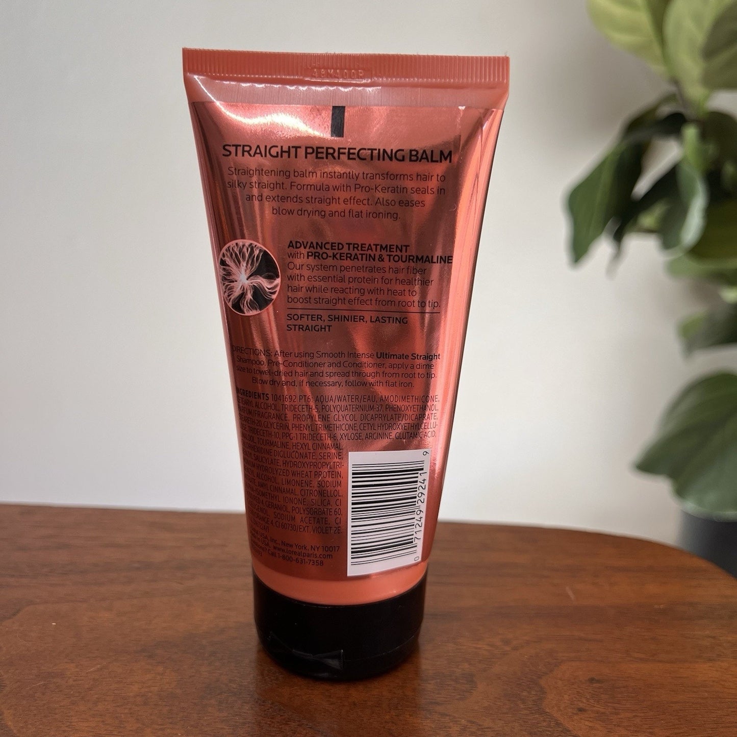 L'Oreal Paris Smooth Intense Ultimate Straight Perfecting Balm 5.1 oz. Keratin