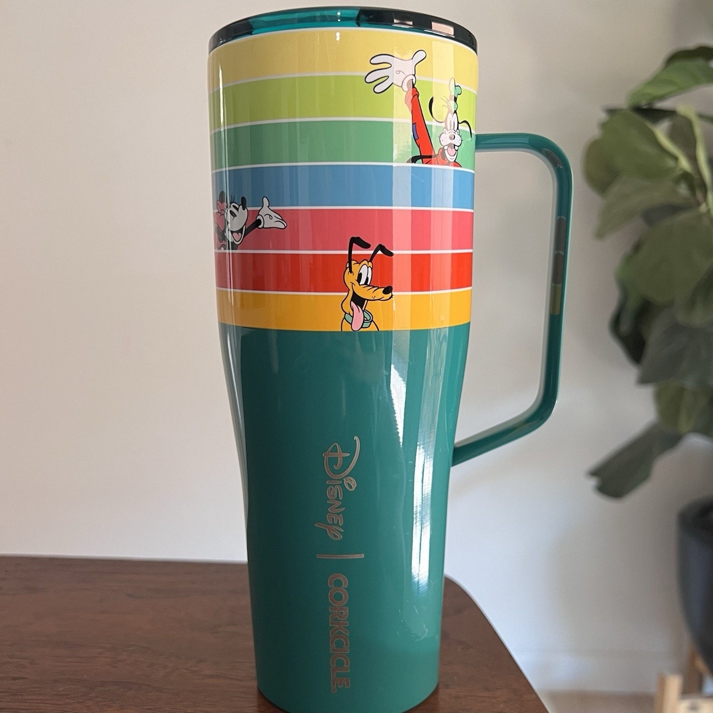 Disney Parks x Corkcicle Mickey & Friends Stainless Steel Tumbler w Handle