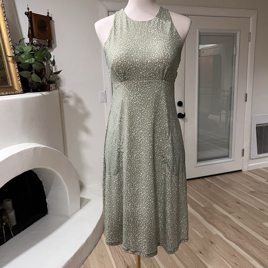 prAna (S) Jewel Lake SPF Green Sleeveless Athletic Outdoor Summer Dress Modest