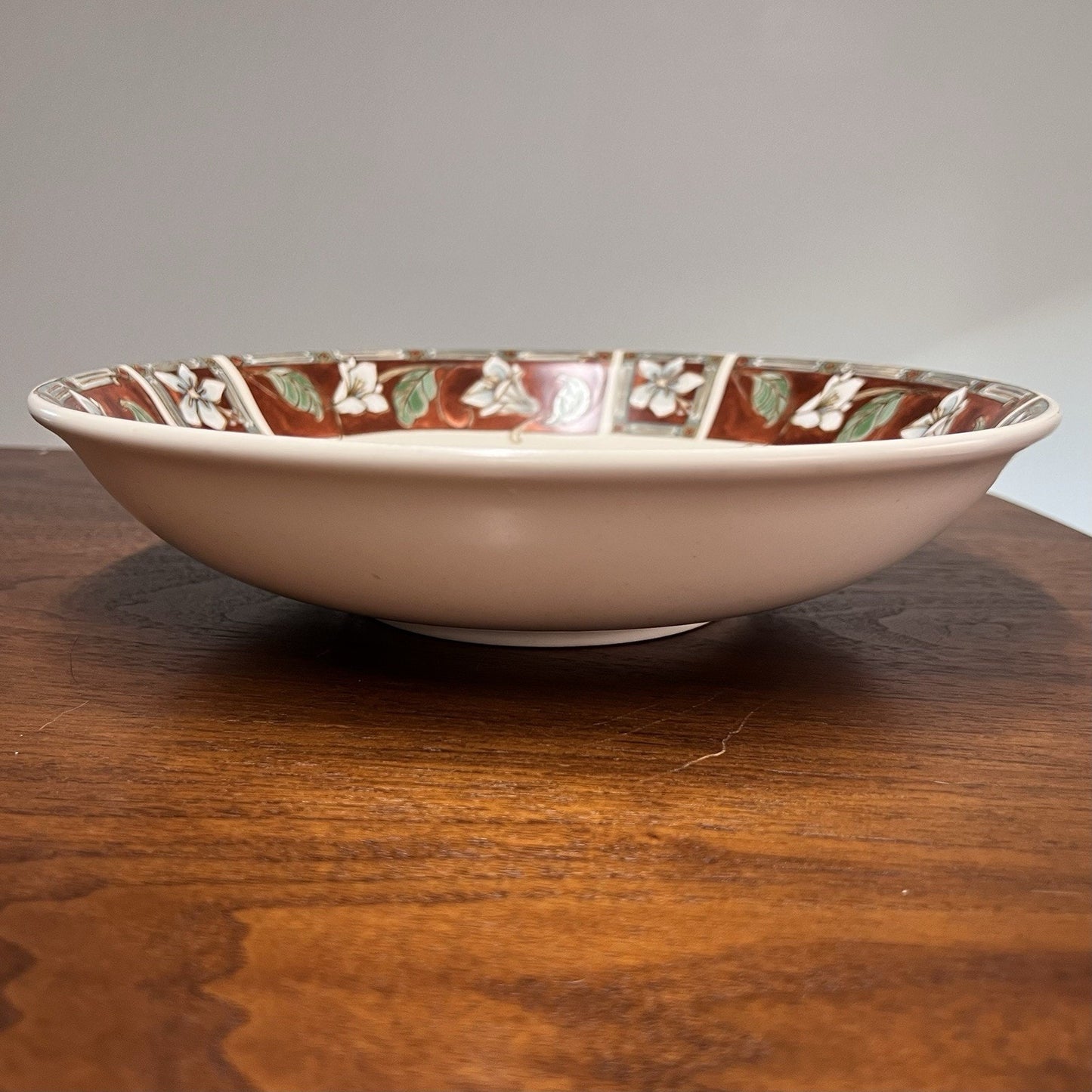 Pfaltzgraff Mission Flower Pasta Serving Bowl 12”