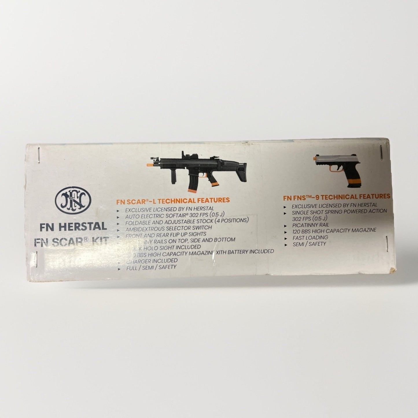 NIB FN Herstal FN SCAR Airsoft KIT SH199 COMPLIANT Pistol & Rifle. Folding Stock