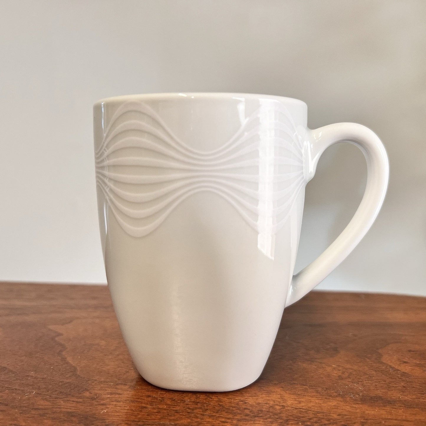 4 x Jonathan Adler Happy Home Lantern Mugs Coastal Contemporary Modern Japandi