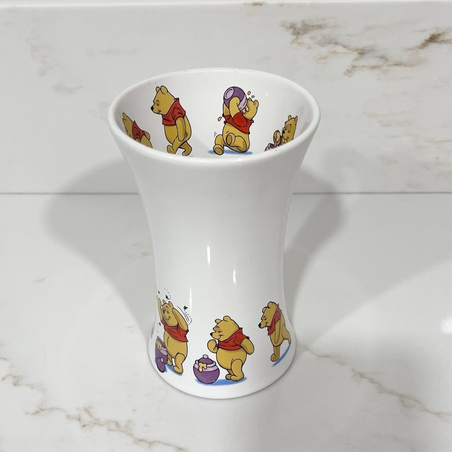 Vintage Disney Store Winnie Pooh Coffee Mug Honey Pot Bees Tall 16 oz Retro