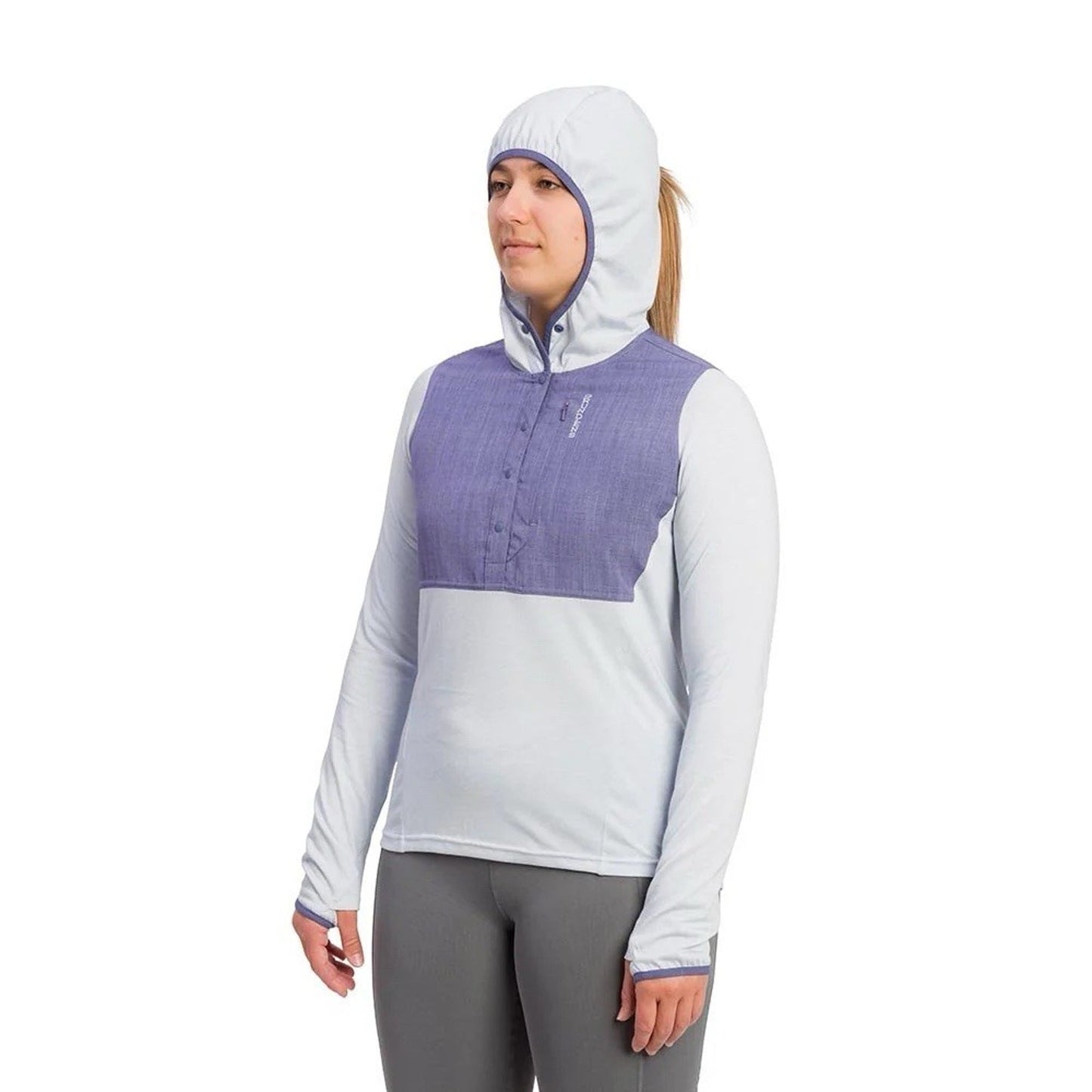GRUNDENS Shorebreak Hoodie (M) Top Lightweight Long Sleeve Sun Protection Women