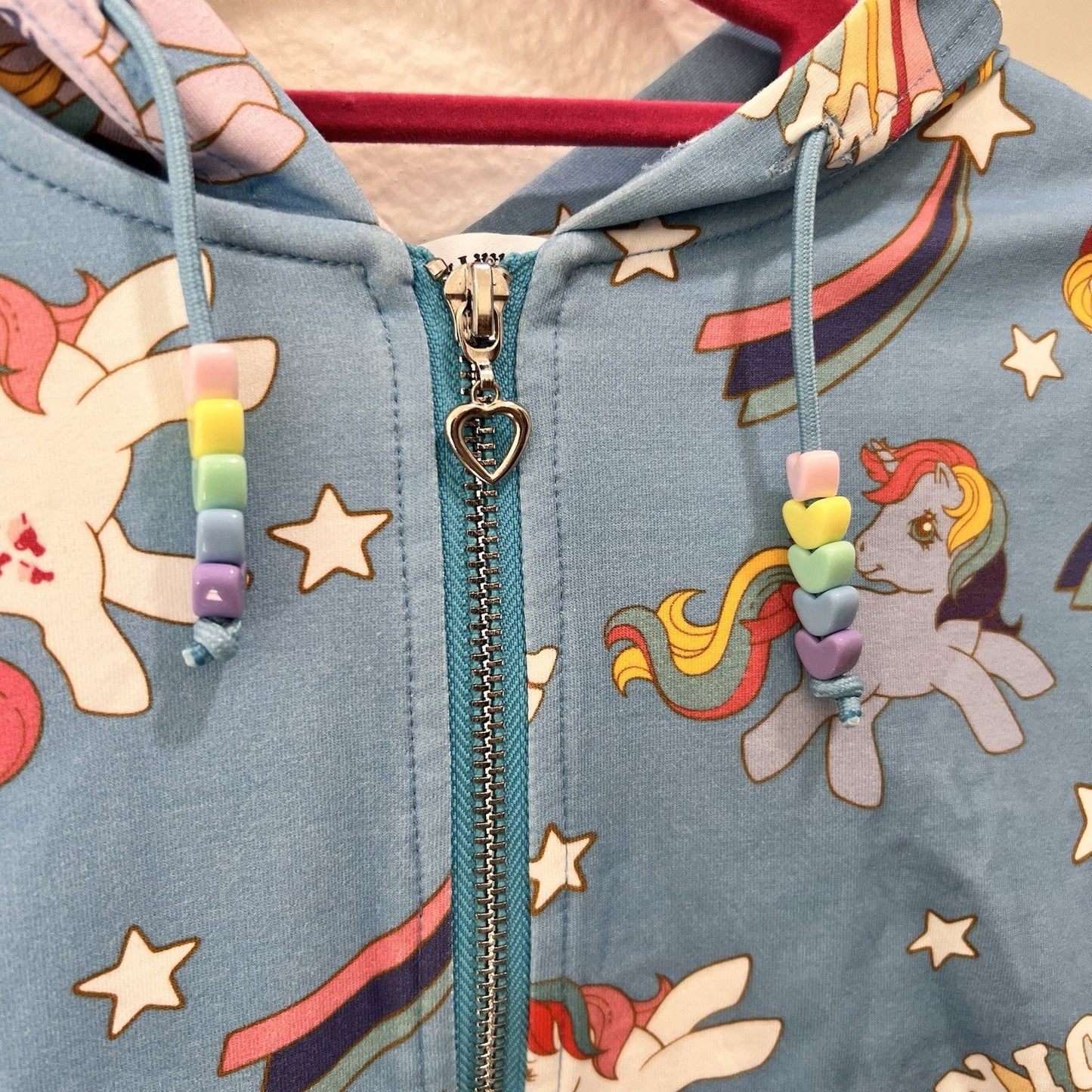 Lola & The Boys My Little Pony (8) Hoodie Short Set Retro Unicorn Nostalgia