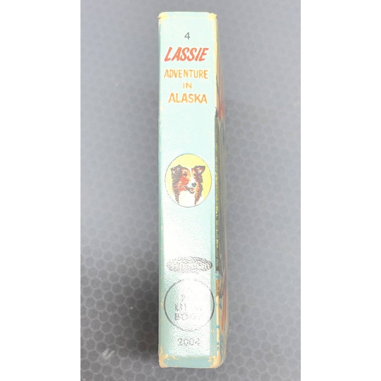 LASSIE ADVENTURE IN ALASKA by GEORGE S ELRICK Big Little Book Whitman 1967