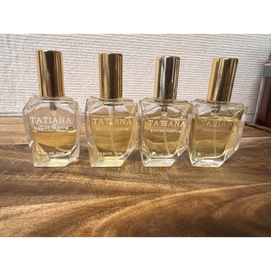 Tatiana Eau de Parfum by Diane Von Furstenberg .5fl oz Bottle 4 Bottle Set