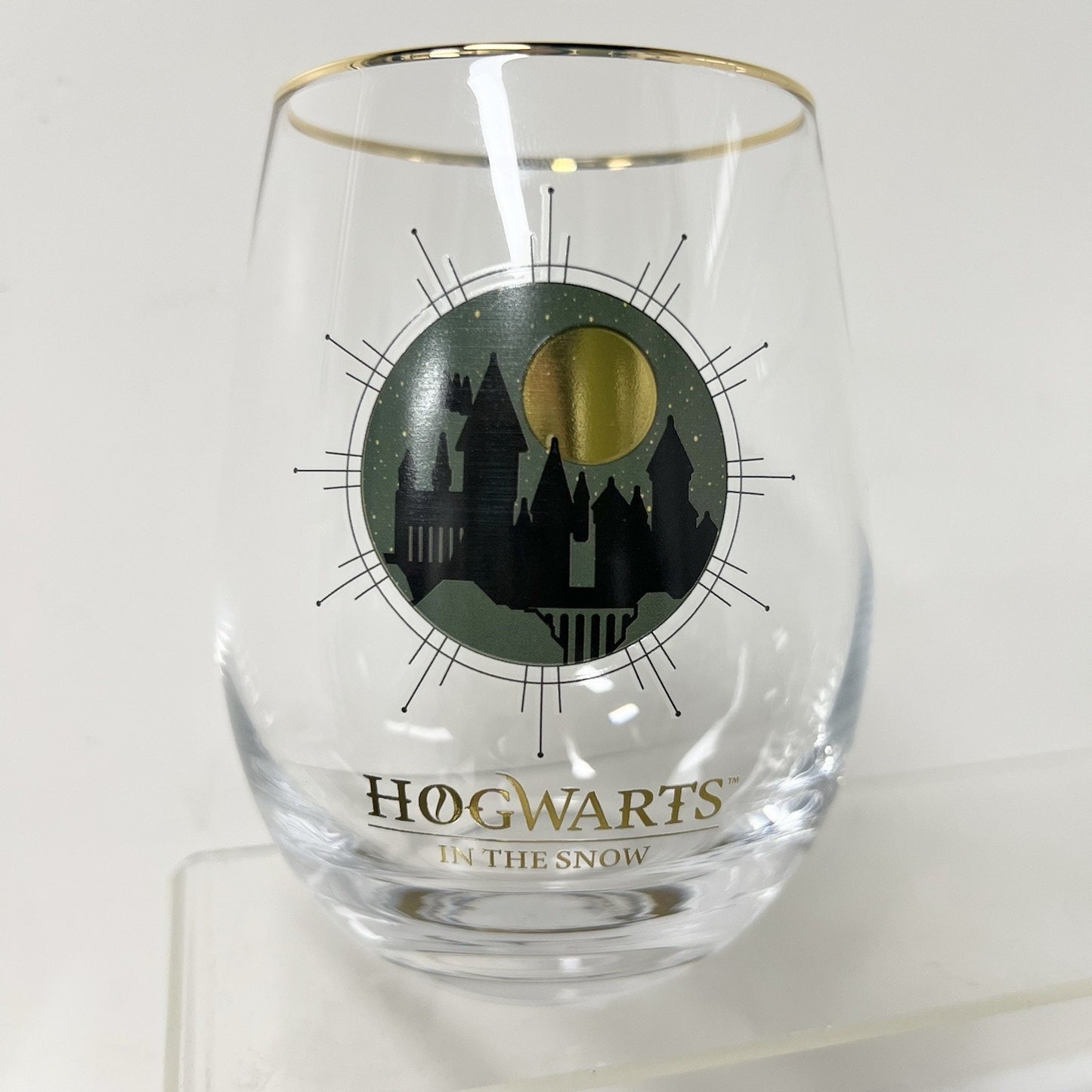 *SOLD OUT JoyJolt Harry Potter Hogwarts For The Holidays Stemless Wine Glass Set