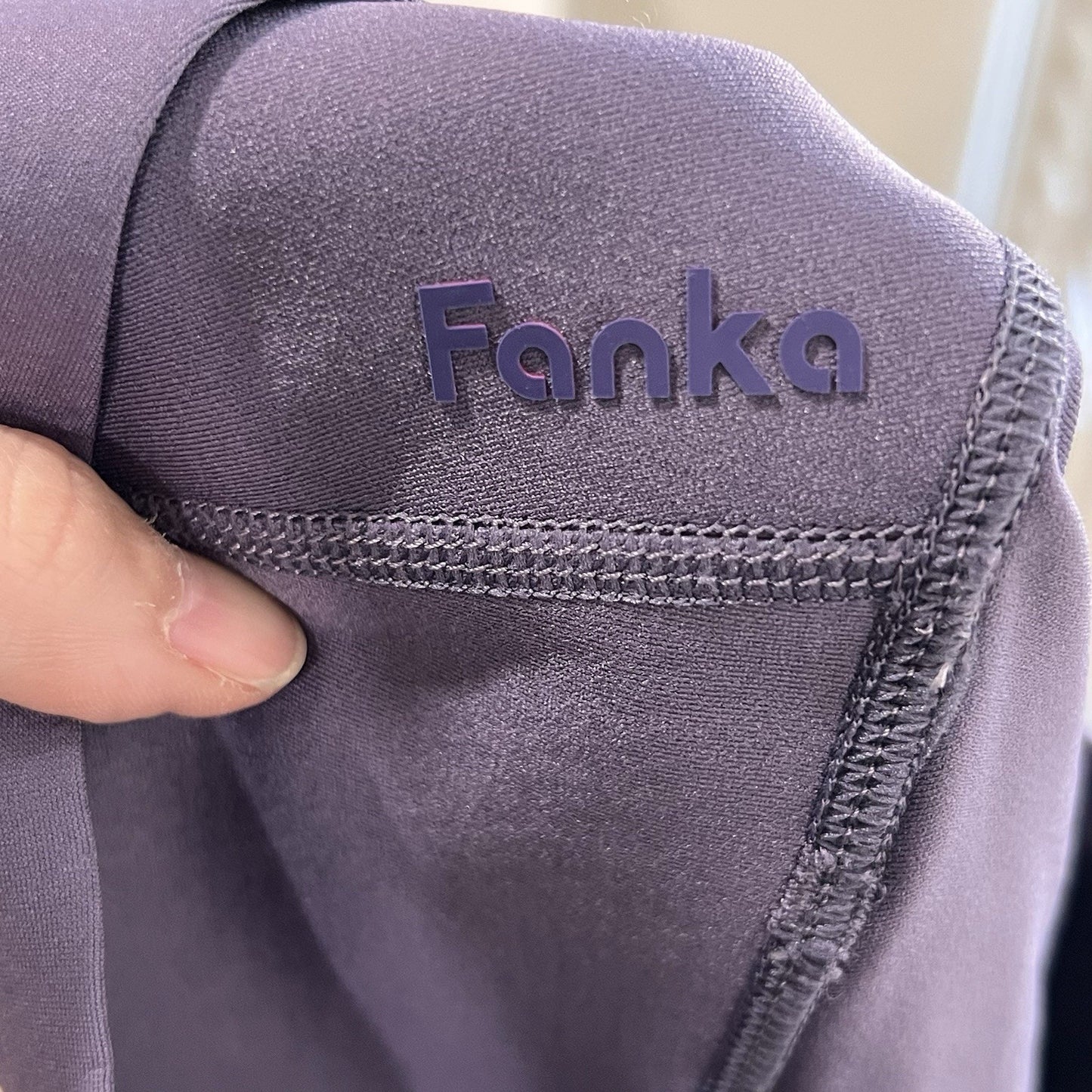 Fanka Body Sculpt 7/8 Legging XS Compression Lift Reversible High Waist Purple