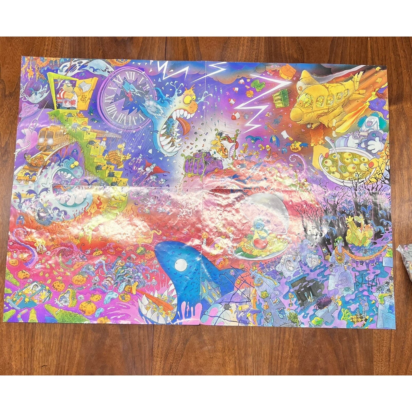 RARE “Nightmare” by Matt Carlos Matera 2000 Piece Heye Jigsaw Puzzle 1997