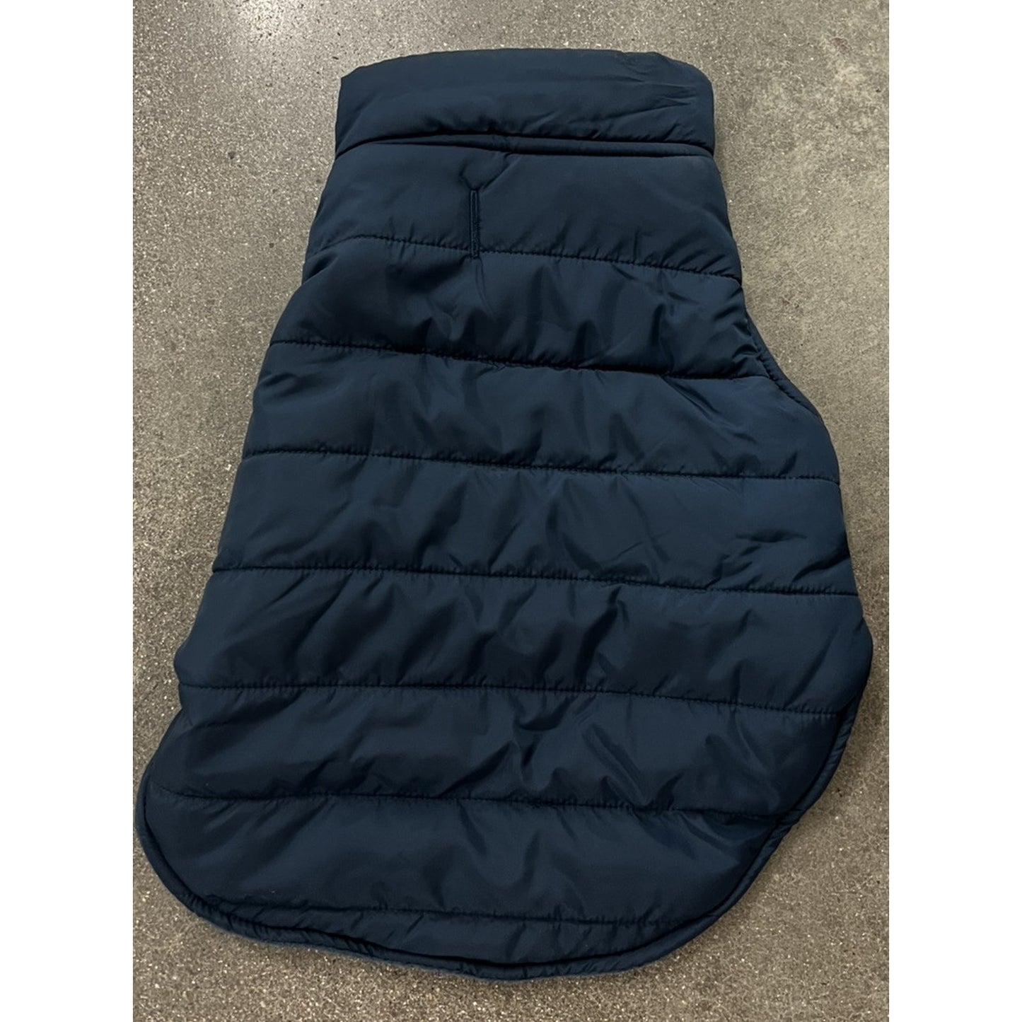 Top Paw Blue Fleece Lined Puffer For Dogs Size M
