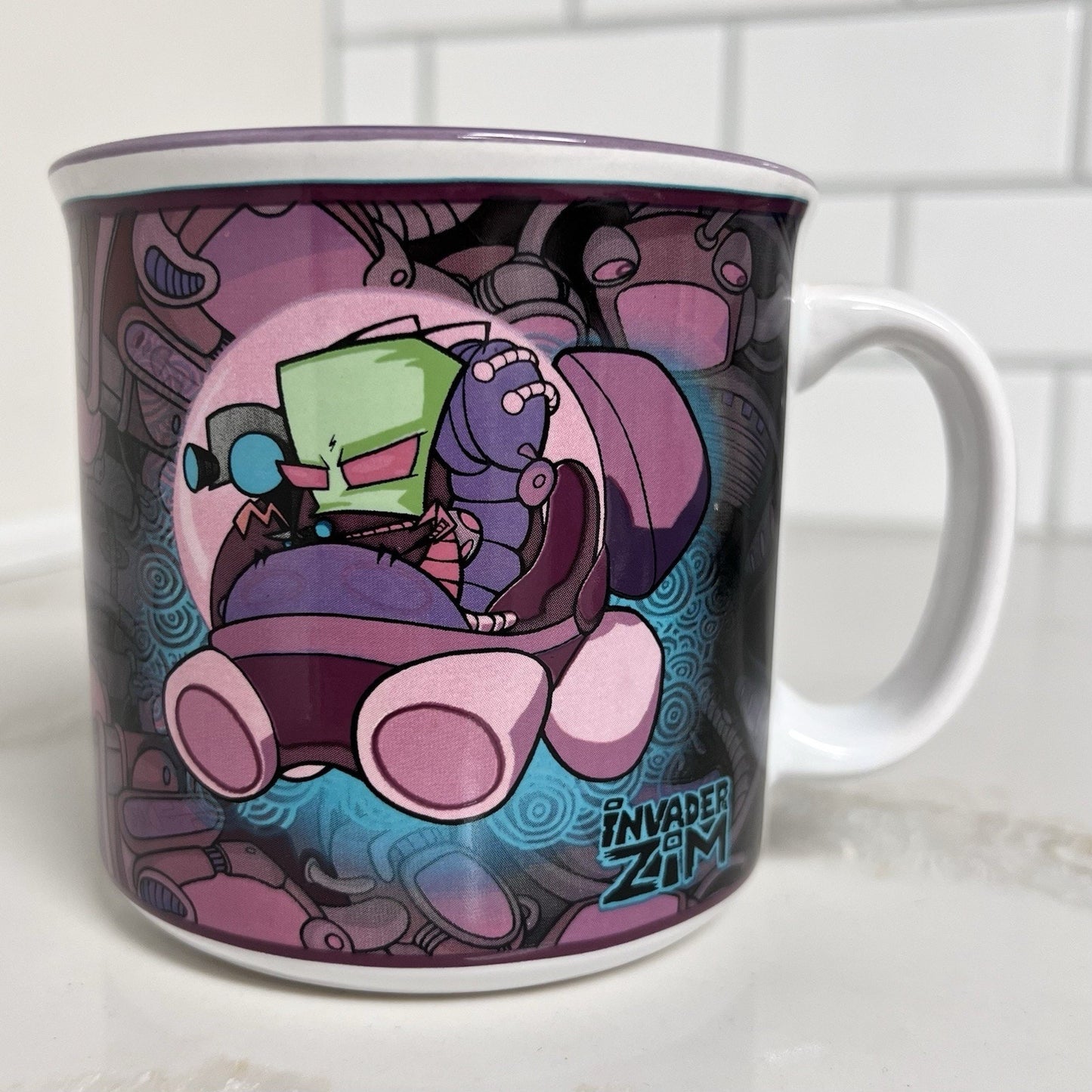 Invader Zim Coffee Mug “You’re All Doomed” Cartoon Collectible