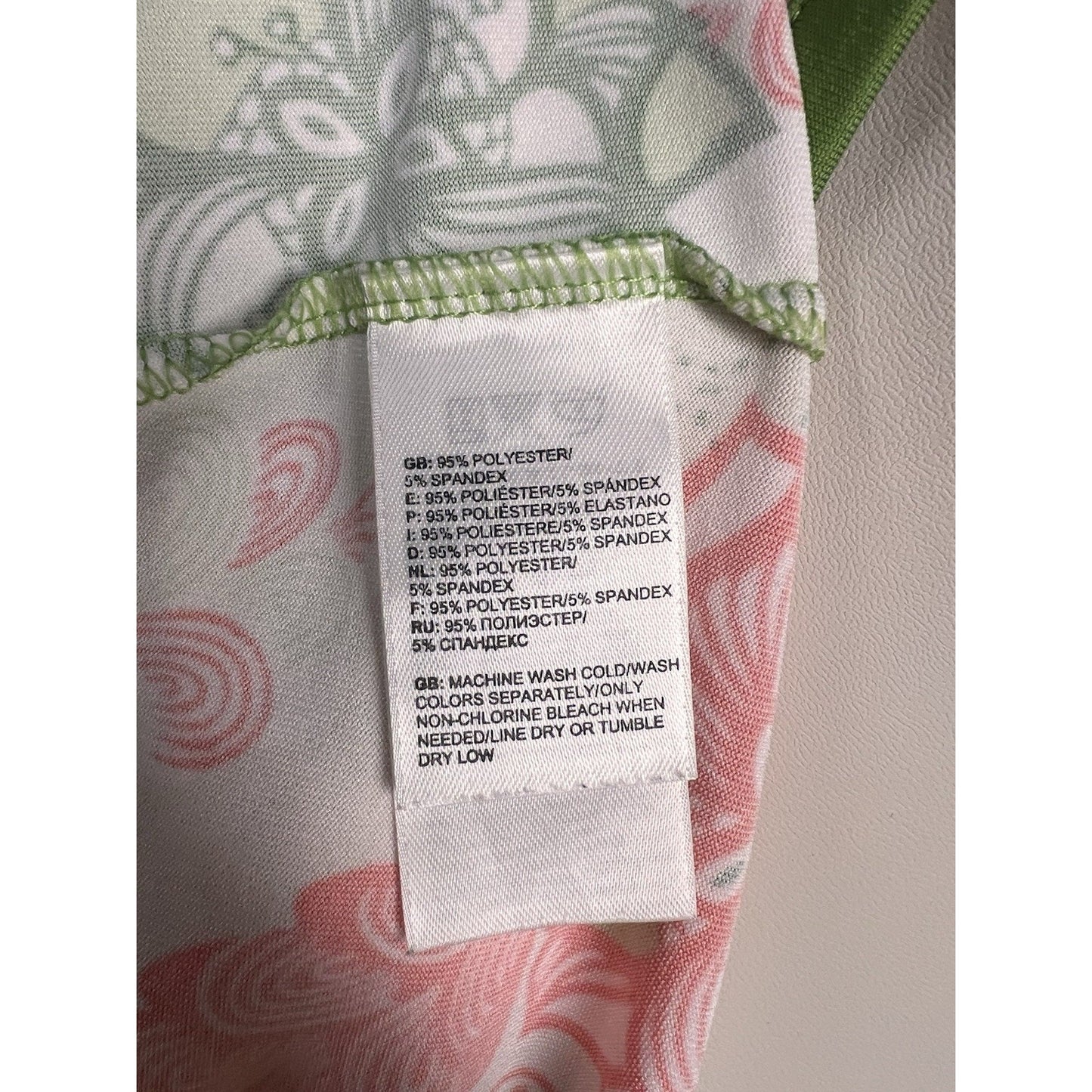 The North Face Women’s Vapor Wick Halter Tank Shirt Floral Pattern Size Medium
