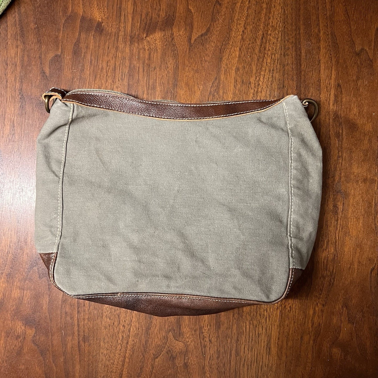 Myra Luguni Shoulder Bag Purse Canvas Leather Southwestern Aztec Rustic Cowgirl