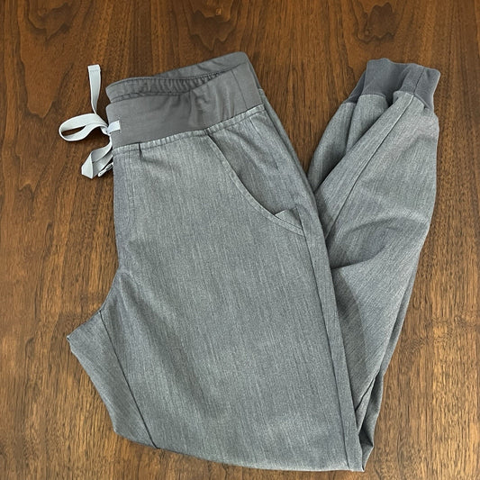 FIGS Zamora Women’s Graphite Size S Jogger Scrub Pants #w18sw2005