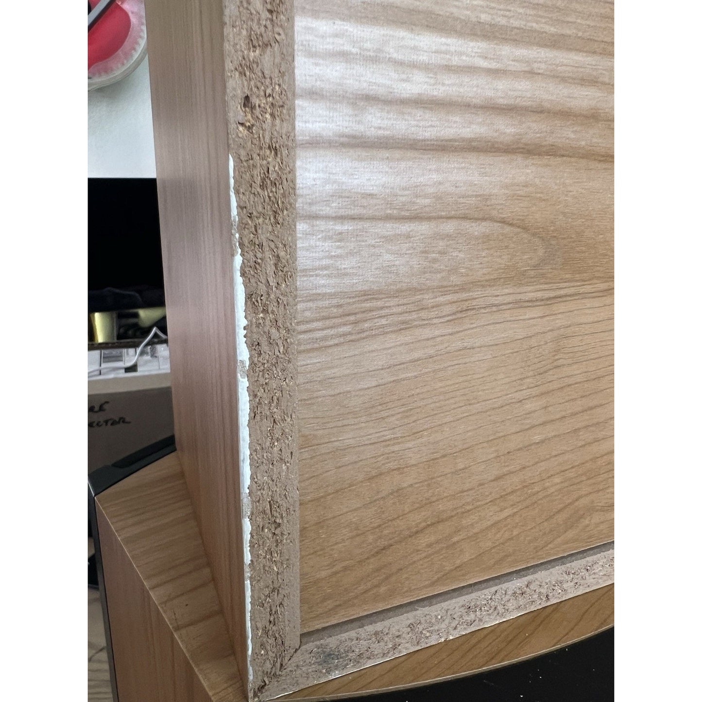 BOSE 301 V Left and Right Speakers Blonde Cabinets Excellent Condition
