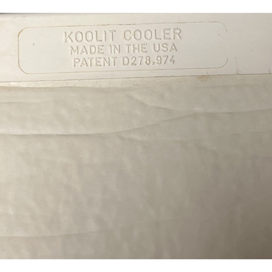 Vintage Disney Mickey Mouse "Koolit" insulated foam cooler bag w/Snap Top Handle