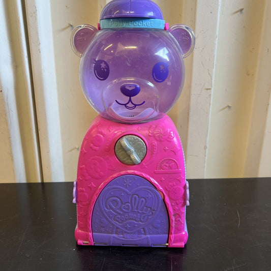2021 Polly Pocket Gumball Bear Playset 12" Machine Only
