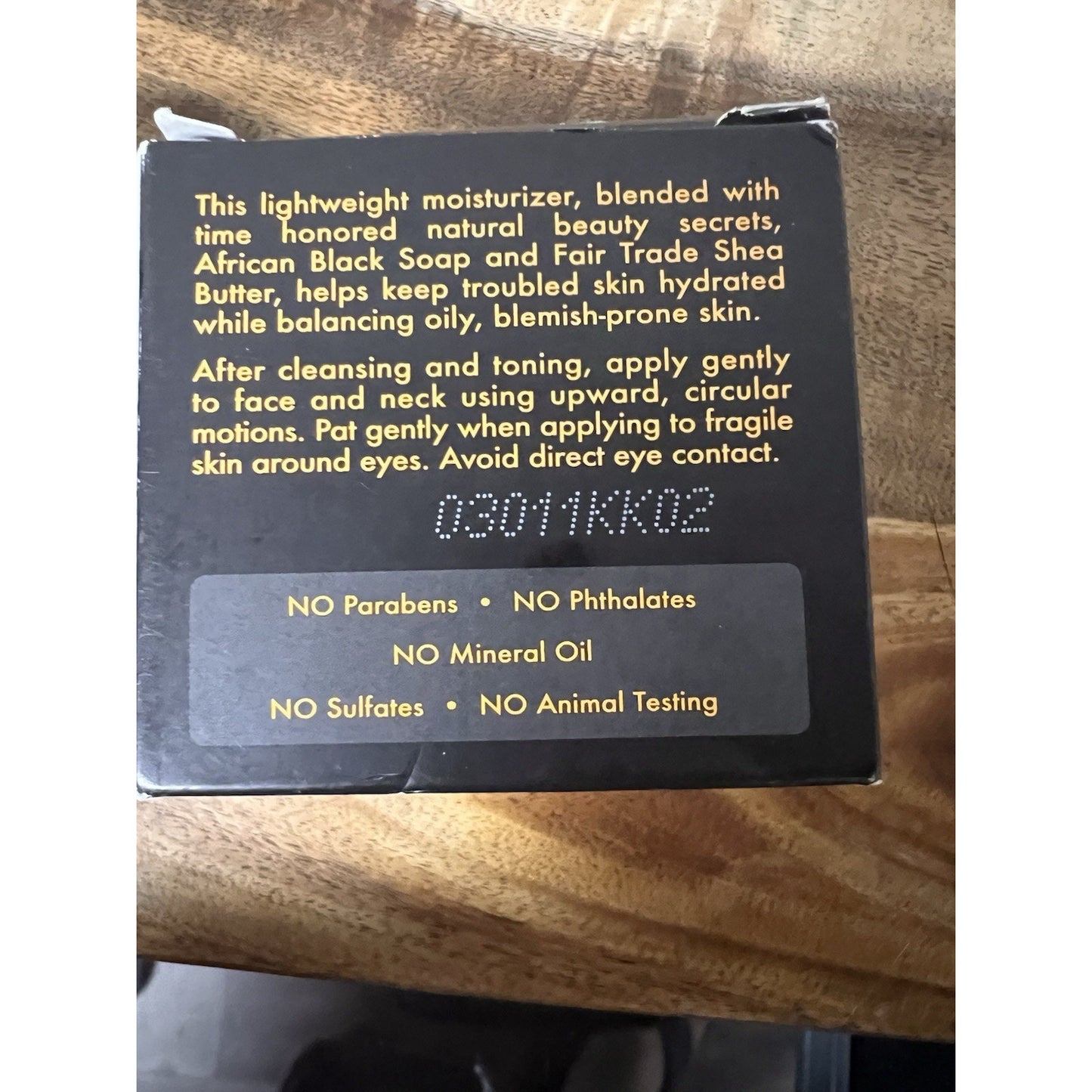 SheaMoisture African Black Soap Balancing Moisturizer 2 oz