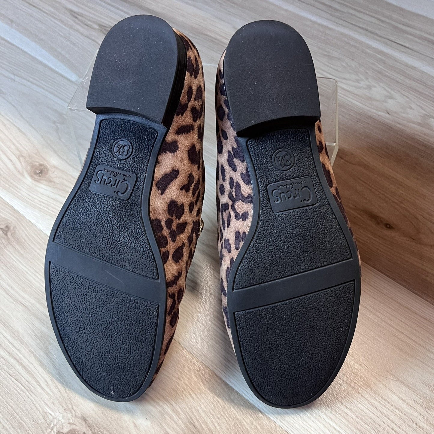 Circus By Sam Edelman ‘Harlem’ 8.5M Leopard Print Loafer Flat Slip On Shoe