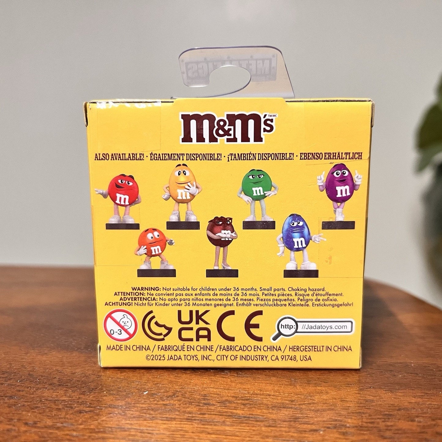 MetalFigs M&M's Brown Character Die-Cast Figurine Collectible Jada Toys #85270