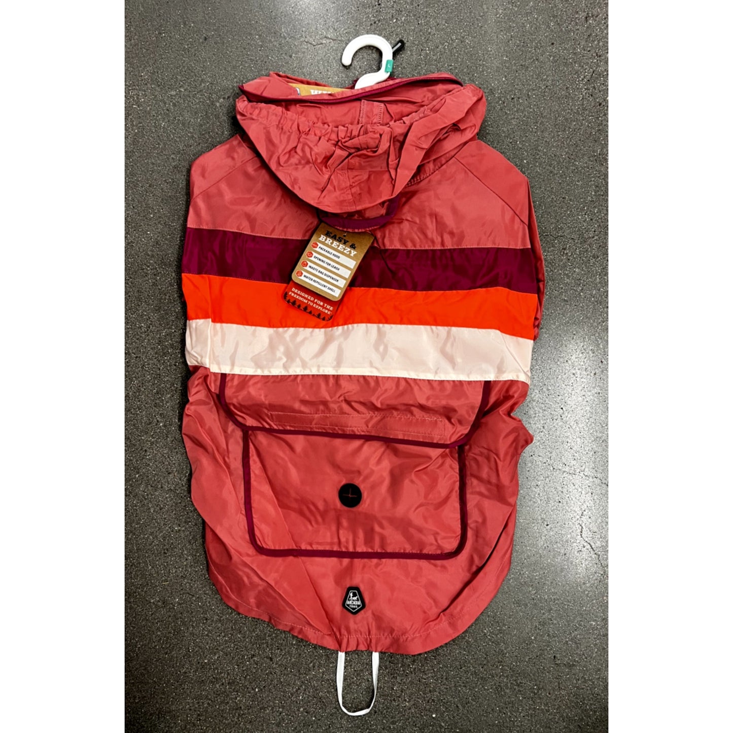 Arctic Trail Easy Breezy Windbreaker for Dogs Pink Available in XXL/XL/L/M/S