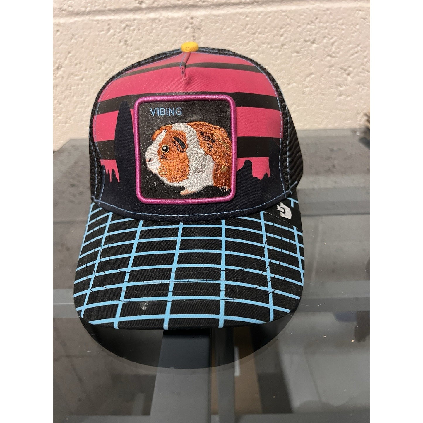 Goorin Bros Trucker Hat Limited Edition The Farm Collection Guinea Pig Patch