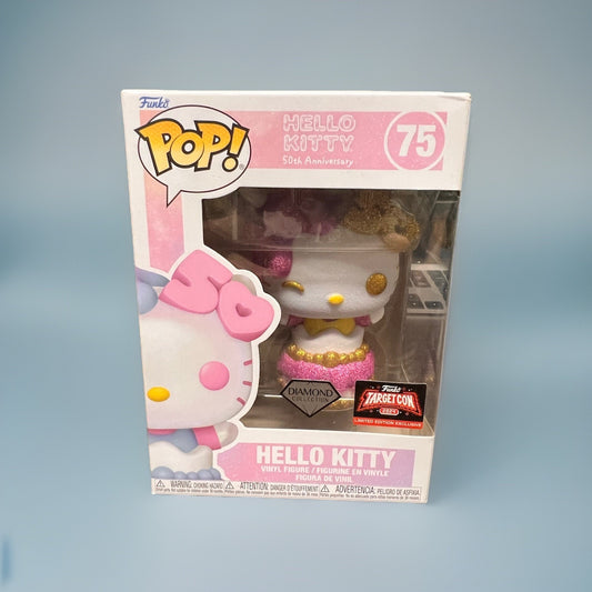 Funko Pop - Hello Kitty 50th Anniversary #75 Diamond TargetCon 2024 Exclusive