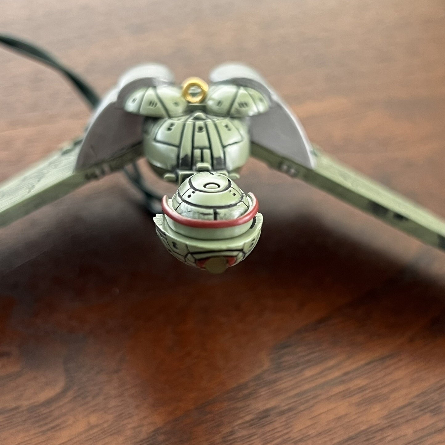 1994 Klingon Bird Of Prey Hallmark Magic Christmas Ornament Star Trek TNG Rare