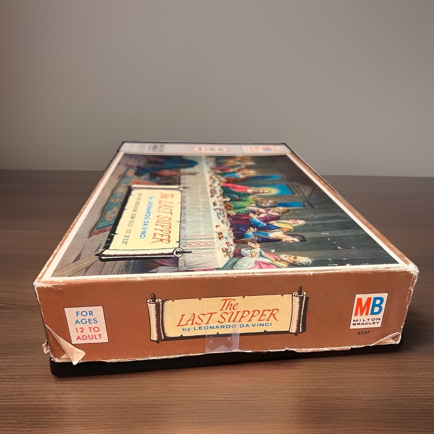 Vintage 1965 Milton Bradley The Last Supper Jigsaw Puzzle 1000 Pc #4557 Da Vinci