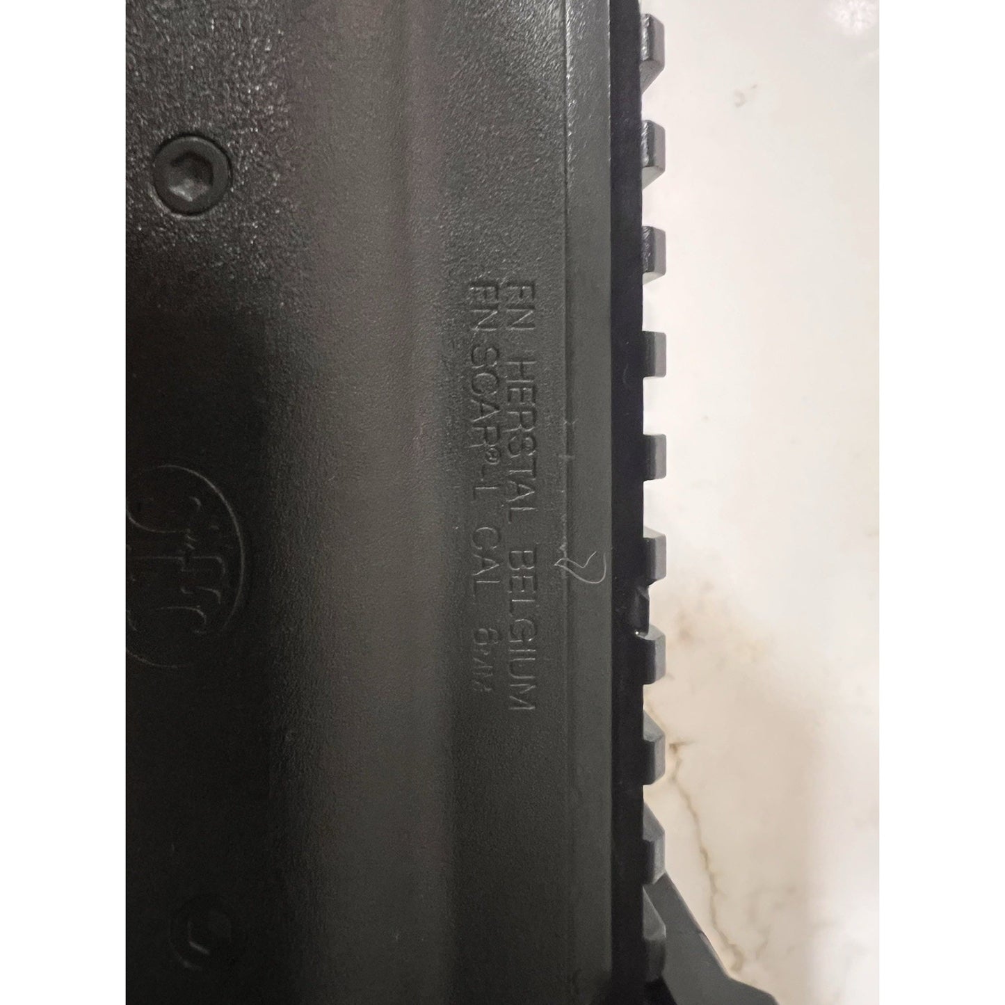 Cybergun FN Herstal SCAR-L Spring Airsoft Rifle Foldable Stock Black