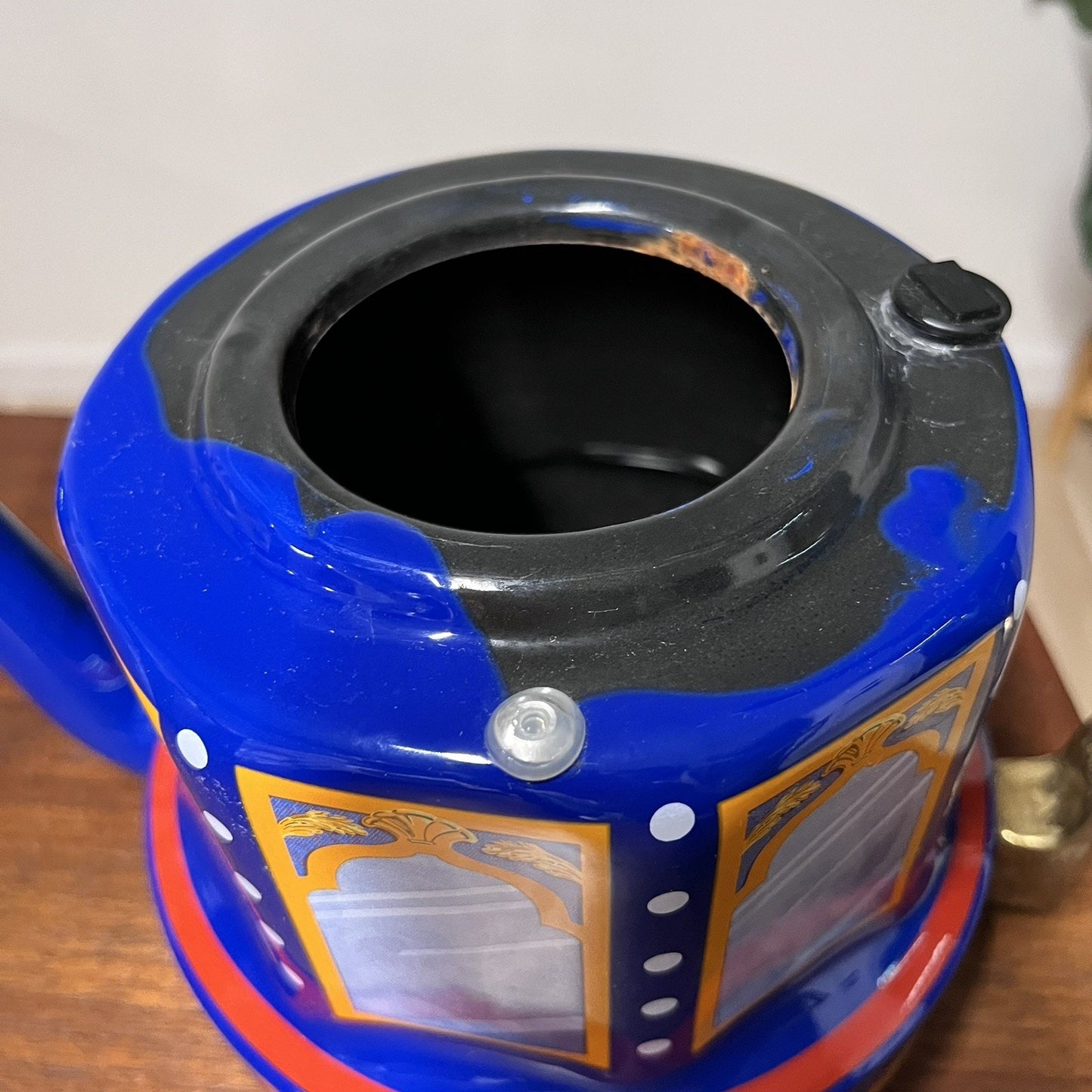 MKI Kamenstein ‘World of Motion’ Steam Driven Tea Kettle Carousel Original Box