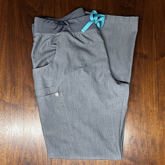 Figs Kade Cargo L/T Scrub Pants T21004T Graphite Grey 36” Tall Womens Bottom