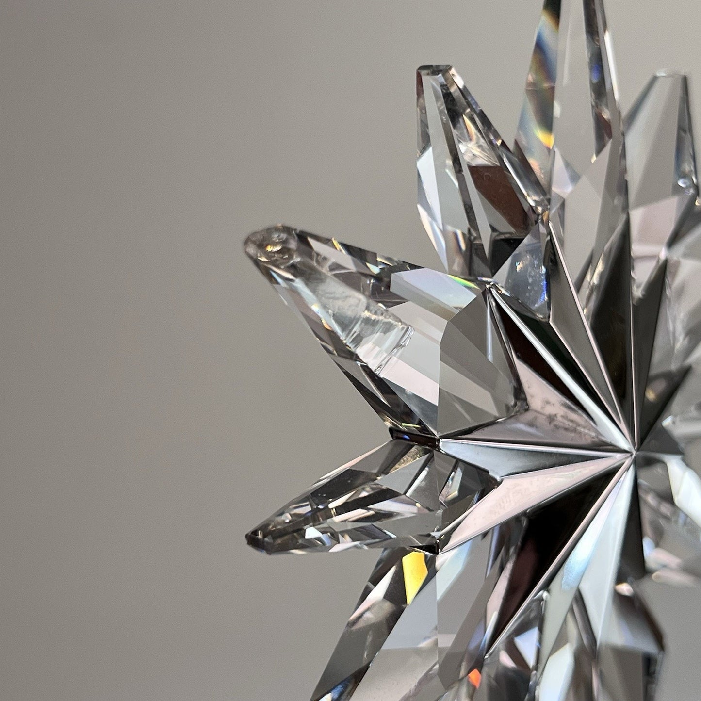 Swarovski Rockefeller Shining Star 2006 Crystal Tree Topper ❄️ Flawed ❄️