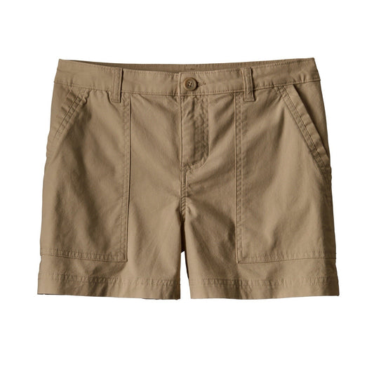 Patagonia (6) Stretch All Wear Short 32” Women 4” Khaki Tan Cotton Gorpcore