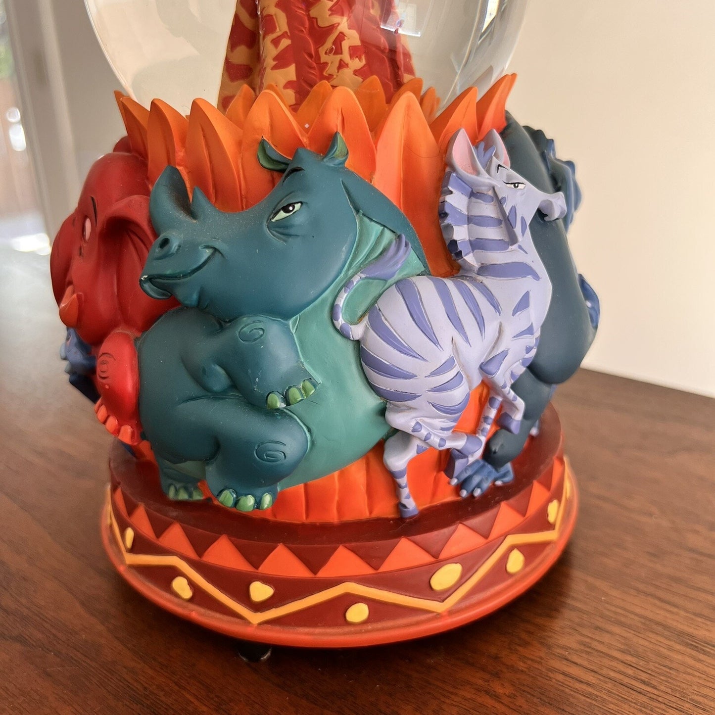 RARE 1994 Lion King "I Can’t Wait To Be King" Disney Musical Water Snow Globe