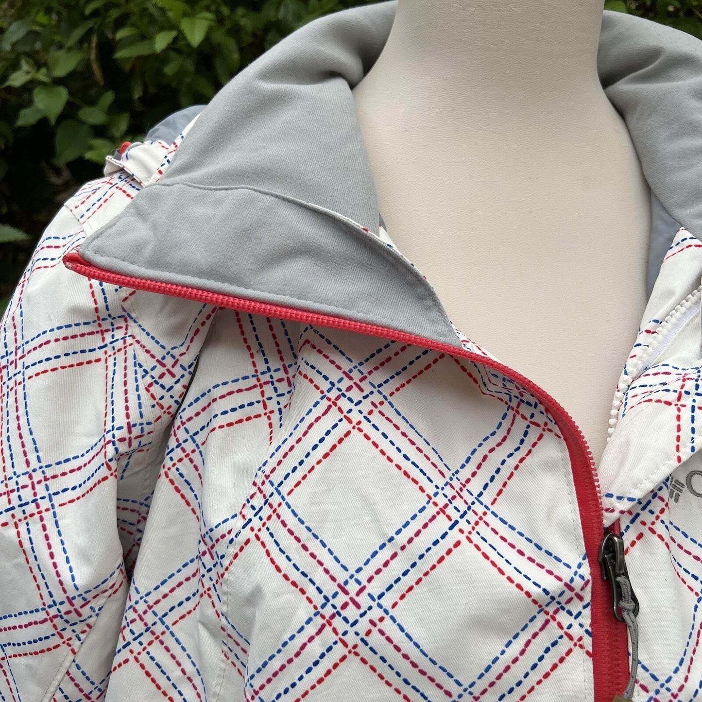 Columbia Interchange Jacket (L) Removable Hood Weatherproof Ski Snow Coat EUC