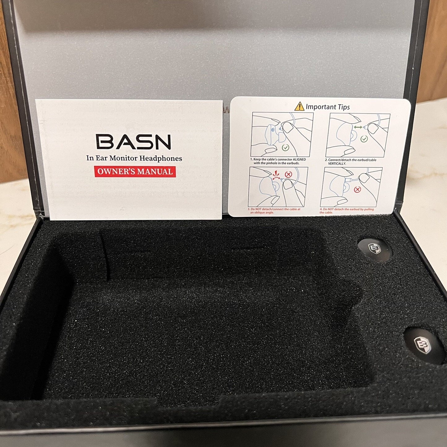 New BASN MTPro In-Ear Monitors 14.5mm Planar HiFi IEM Headphones MMCX Connection