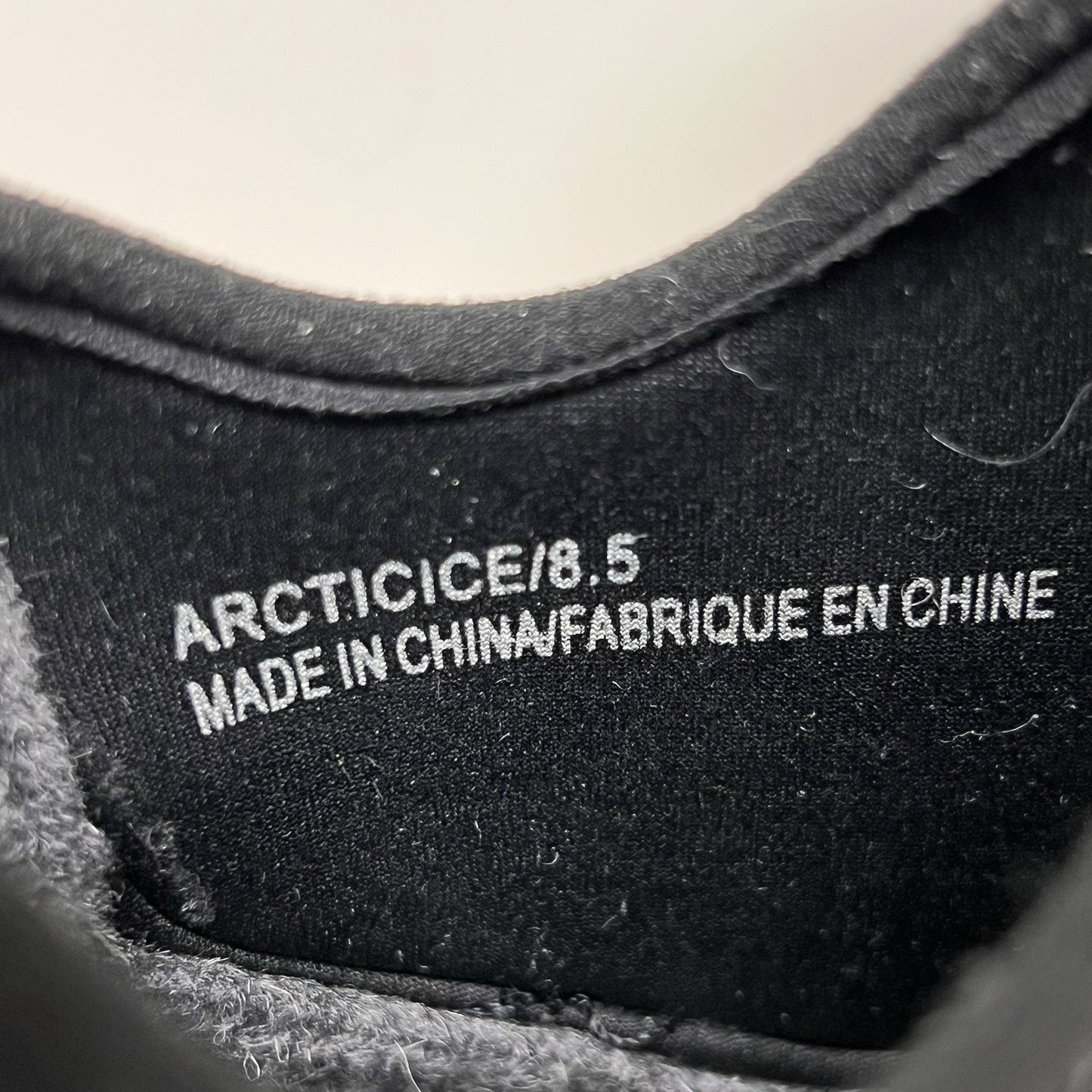 RELIGIOUS COMFORT 8.5 Black Waterproof Foam Insole Ankle Winter Snow Boot