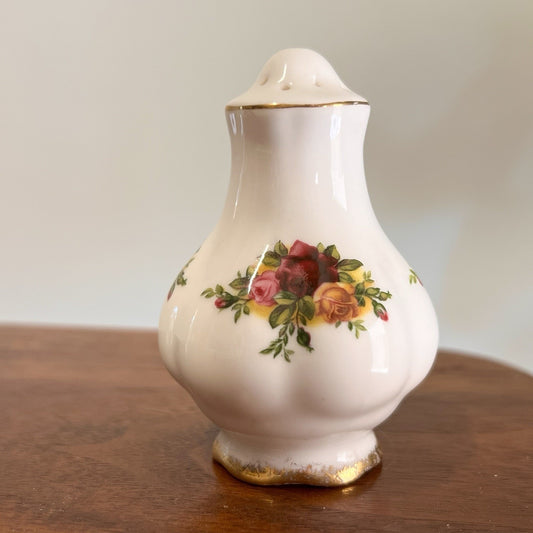 Royal Albert Old Country Roses Bone China Pepper Shaker Bone China Romantic