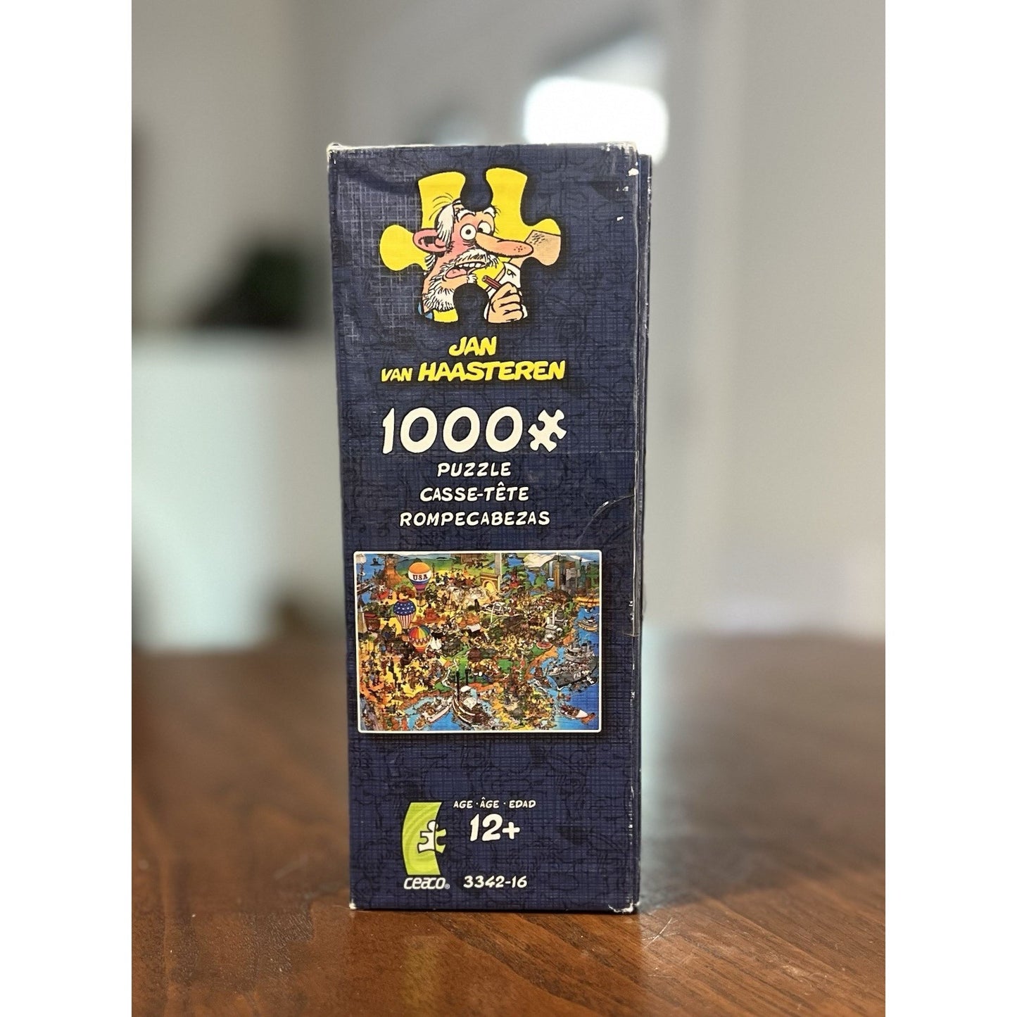 Jan Van Haasteren "Crowd Pleasers" 1000 Piece Jigsaw Puzzle USA Ceaco Comic
