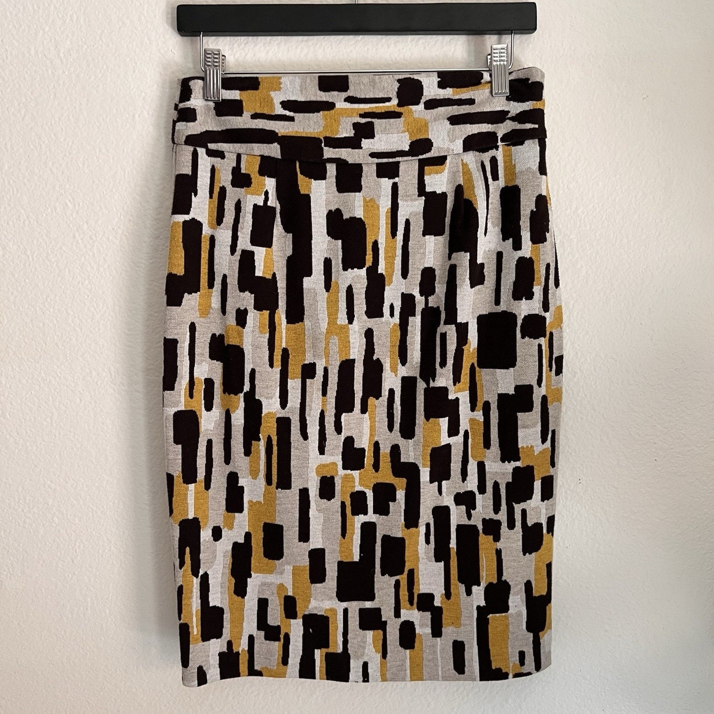 Grace Sz 4, 29” Midi Knee Length Pencil Skirt Retro Vintage Mod Academia Preppy