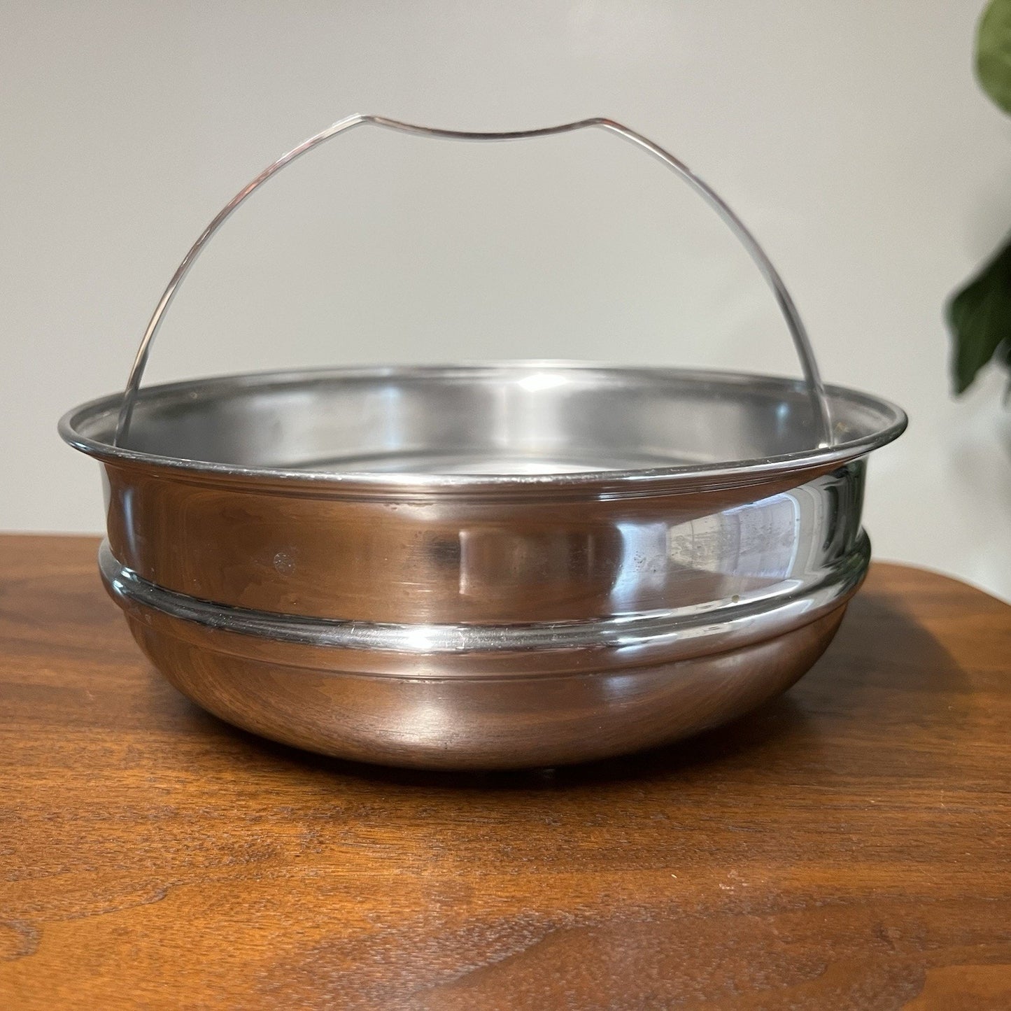 Tramontina Steamer Basket Insert Folding Handle 8.5” Stainless Steel
