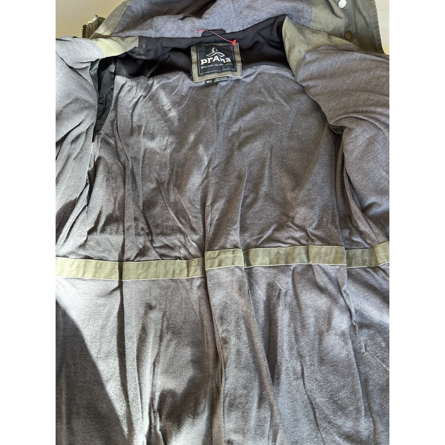 prAna Women’s Mandel Utility Jacket Olive Green Size Medium